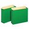 Pendaflex File Cabinet Pockets 3.5 Expansion Letter Size Green 10/Box
